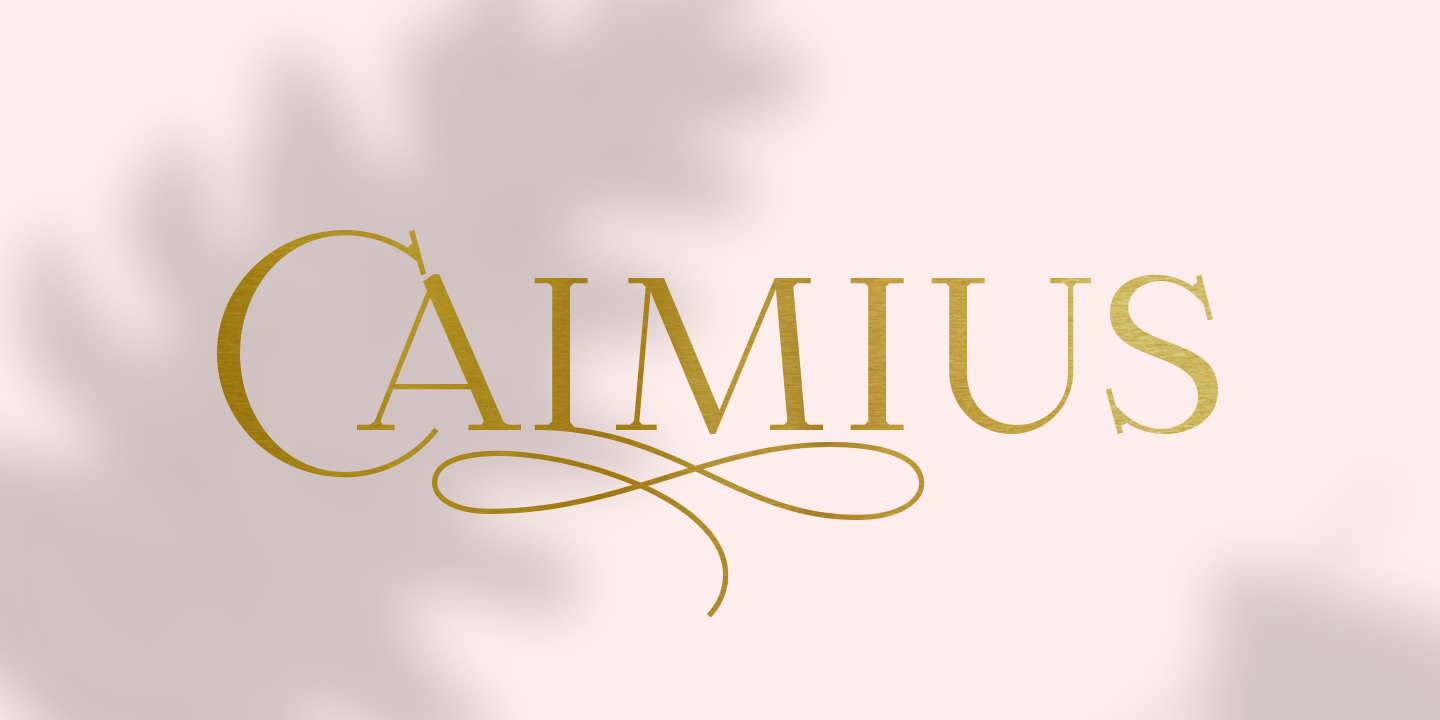 Calmius Font preview